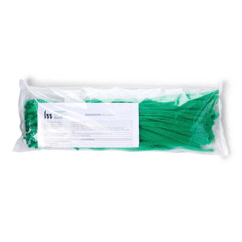 Valve Bag Valvesafe Plastic Mesh, Green (Pack of 100)