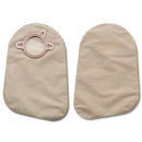 New Image 2-Piece Transparent Ostomy Pouch, Pre-cut to Fit 44 mm, Green (Box of 60) 