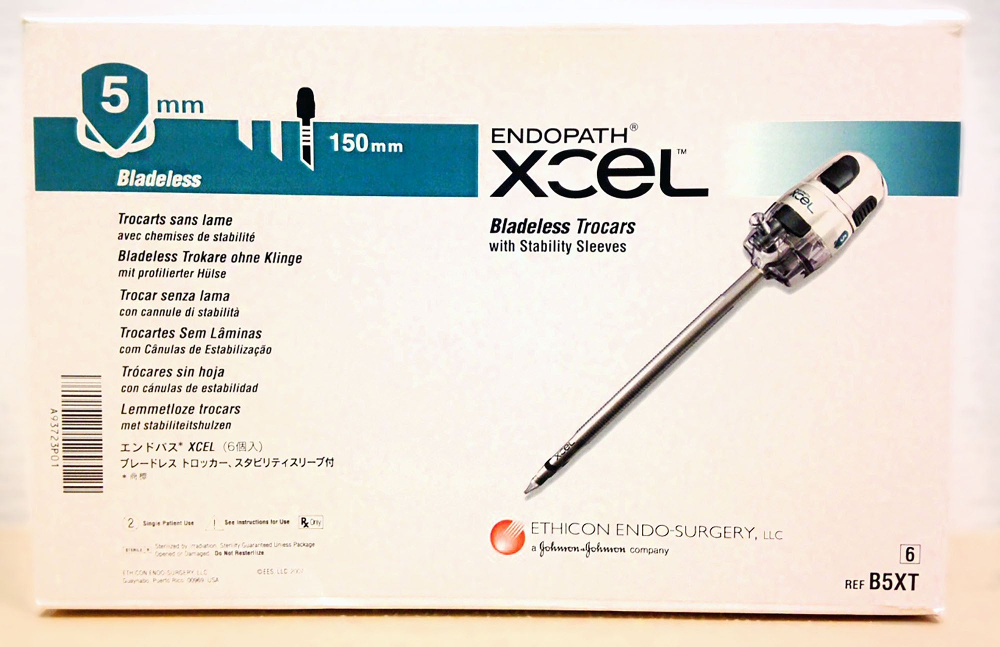 Trocar Endopath Xcel 100 mm Length 5 mm 