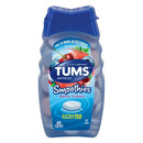 Tums Extra Strength 750 Antacid Smoothies, Assorted Berries (Bottle of 32)