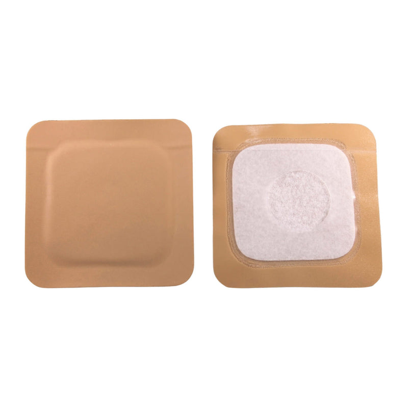 Austin Medical Products Stoma Cap 3 X 3 Inch, 1-1/8 Inch Round Center Opening, Style G-1 (50/BX) 