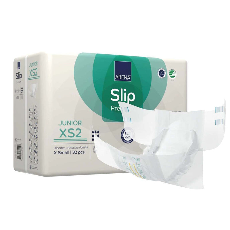Abena Slip Premium Junior XS2 Incontinence Brief, Extra Small (Case of 128)