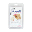 Pedifix PediFix 3-Layer Toe Separators Toe Spacer, Large (12/PK) 