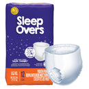 Cuties Sleep Overs Absorbent Underwear, Large / Extra Large (Case of 48)