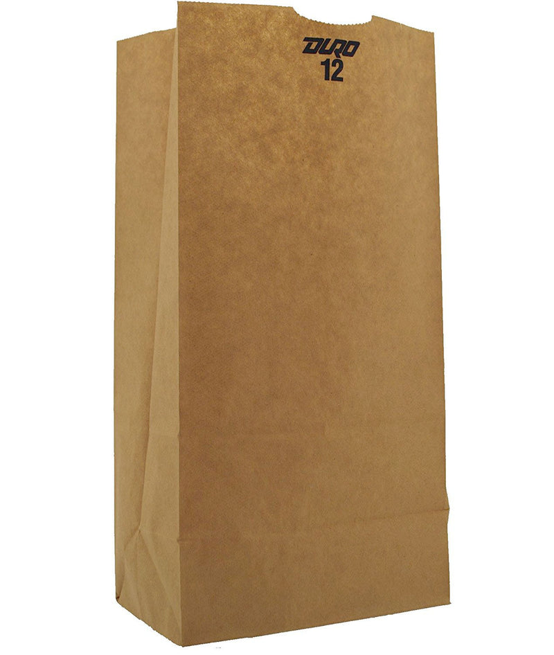 RJ Schinner Co Grocery Bag Duro Brown Kraft Recycled Paper