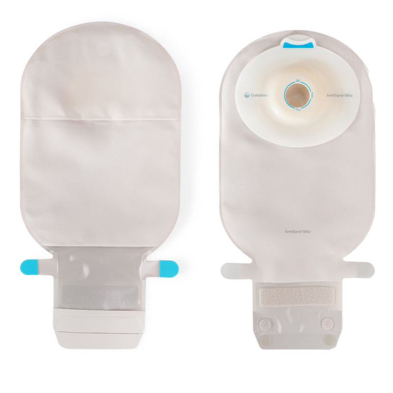 Coloplast SenSura Mio Convex Light 1-Piece Opaque Ostomy Pouch, 28mm Stoma (10/BX)