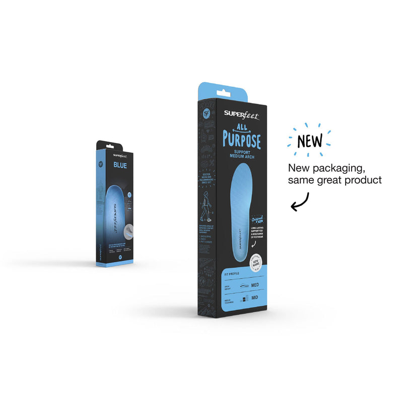Insole Superfeet High Density Foam Blue (Box of 100)