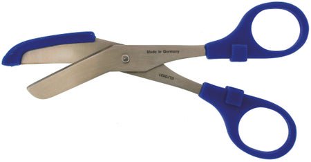 BR Surgical Nurse's Scissors, blue handle, 5½" 