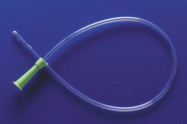 Urethral Catheter FloCath Coude Tip Hydrophilic Coated PVC 16 Fr. 16 Inch Length 