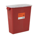 McKesson Prevent Multi-purpose Sharps Container, 3 Gallon, 13.5 x 12.5 x 6 Inch (Case of 12)