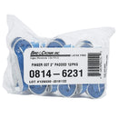 Finger Cot Splint Pull-On Left or Right Hand Blue / Silver 