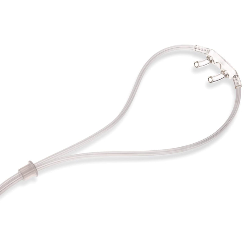 Medline Nasal Cannula Softech Plus Adult Curved Prongs 7 Foot Tubing Low Flow Rate (HUD1874 / CS)