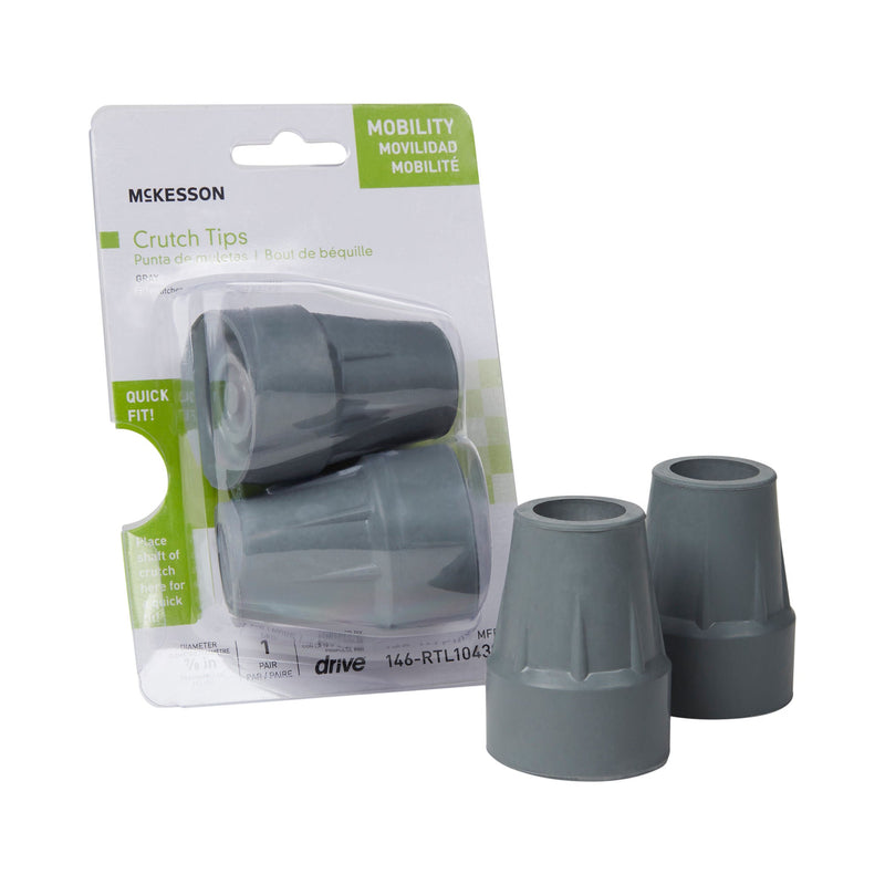 McKesson Crutch Tips (Case of 10 Boxes)
