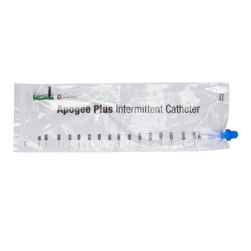 Intermittent Closed System Catheter Apogee Straight Tip / Firm 14 Fr. Without Balloon PVC (Case of 100)