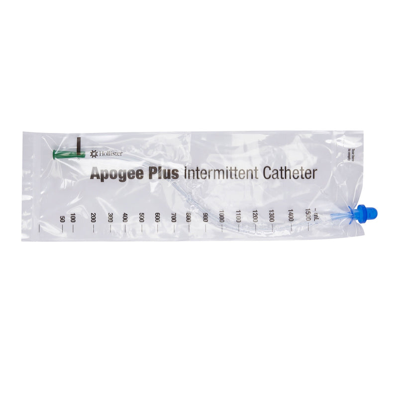 Intermittent Closed System Catheter Apogee Straight Tip / Firm 14 Fr. Without Balloon PVC 