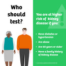 Clinistix Kidney Health Test Kit, Urine Test Strips, Five Tests (Case of 24 Kits)