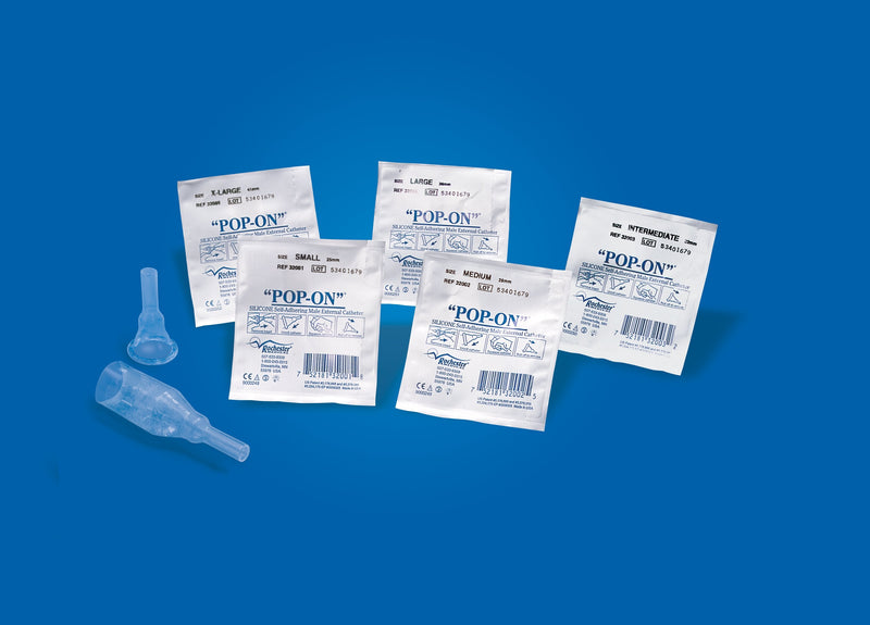 Bard Pop-On Male External Catheter, Intermediate (100/BX) 