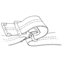 SkiL-Care Nylon Gait Belt with Metal Buckle, 60-Inch Length 