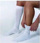 SOCK KNEE 20-30MMHG CLOSEDWHT LG