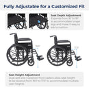 drive Cruiser III Lightweight Wheelchair, 18-inch Seat Width (Each)