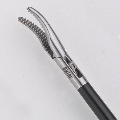 Sklartech 5000 Single Port Maryland forceps - Single Curve, Non-Ratchet Handle, Complete Unit 35cm, 5mm - 31-9401