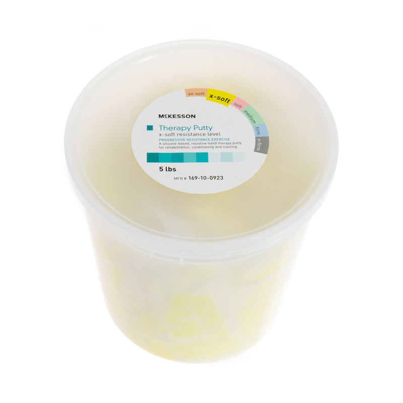 McKesson Therapy Putty, Yellow, Extra Soft, 5 lb. Container (Each)