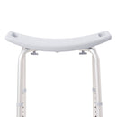 McKesson Aluminum Bath Bench Without Backrest, 15.5 – 19.5 Inch, Gray (Each)