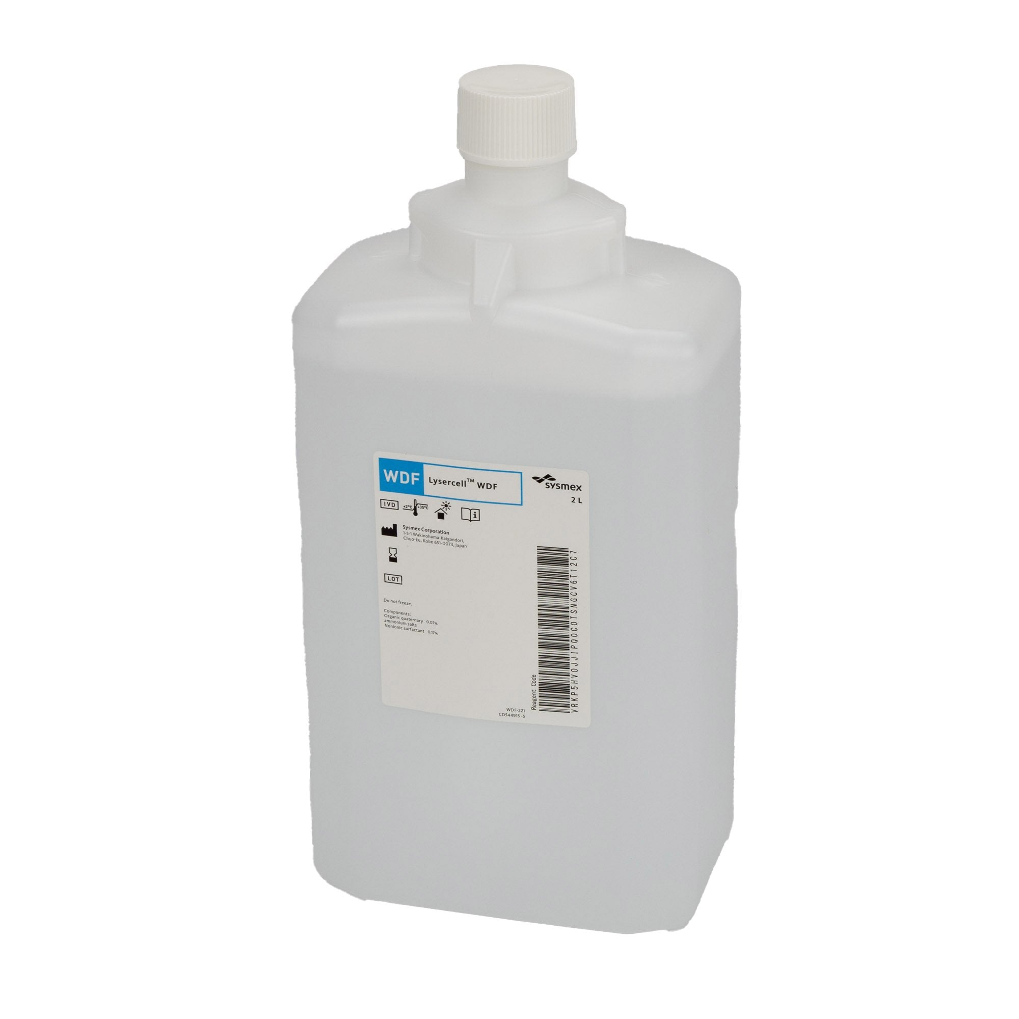Sysmex America Lysercell WDF Hematology Reagent for use with Sysmex Hematology Analyzers, Lyse 