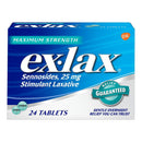 Novartis Ex-Lax Tablets Maximum Strength (24/BX) 