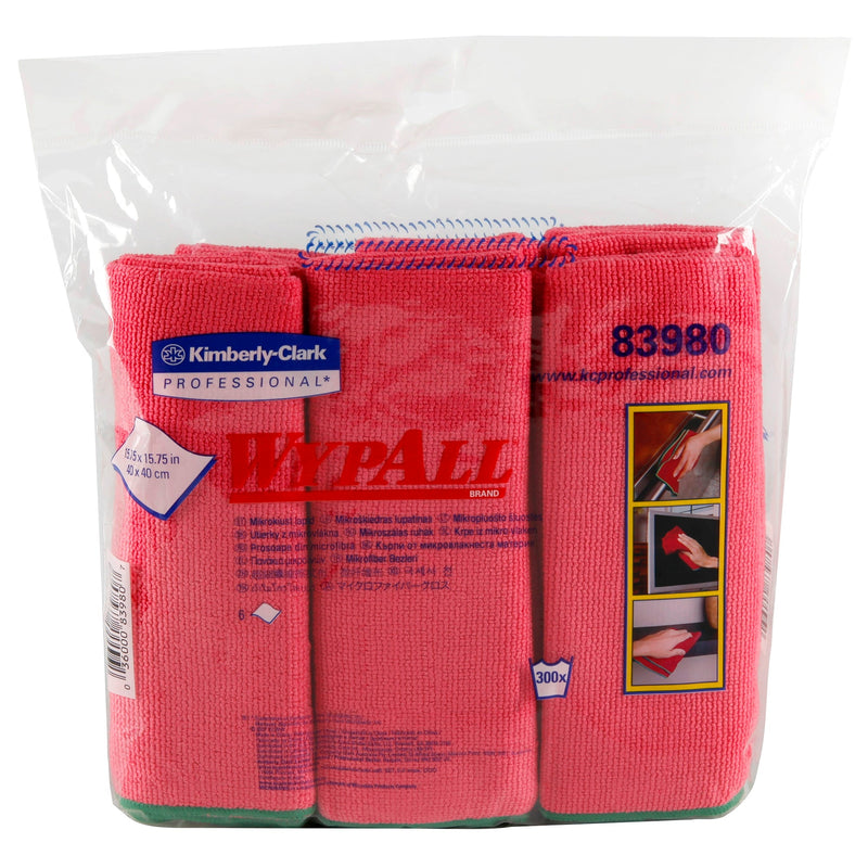 Cleaning Cloth WypAll 6 Count Bag 15-3/4 X 15-3/4 Inch NonSterile Disposable 