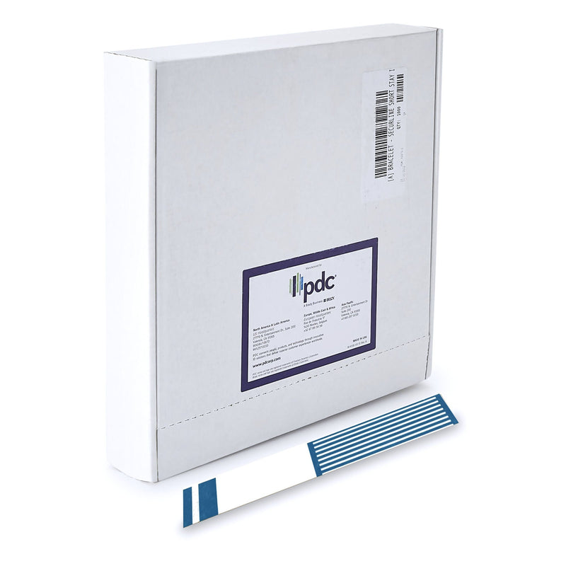 ShortStay Identification Band, 12 – 13 Inch, Blue (Box of 1000)
