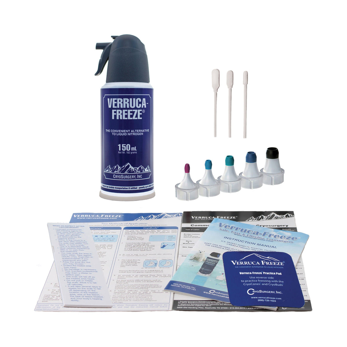 Cryosurgery Kit Verruca-Freeze 30 Buds / 5 Cones