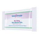 Safe N Simple No-Sting Skin Barrier Wipe, 5 x 7 Inch (Case of 600)