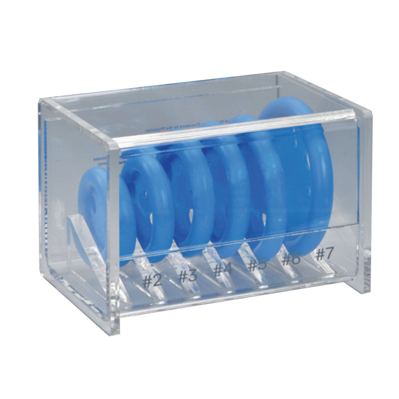 Pessary Fitting Set Ring Size 2 to 7 Silicone 