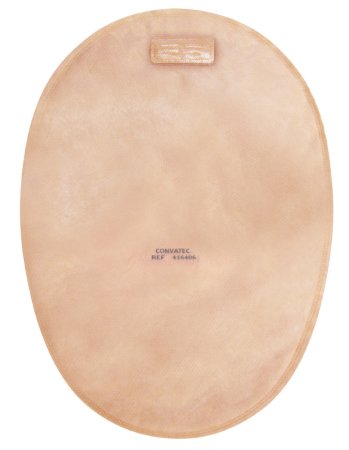 POUCH CLOSED END 8IN W/2SIDEFILTER TAN 1.5 FLANGE 30/BX