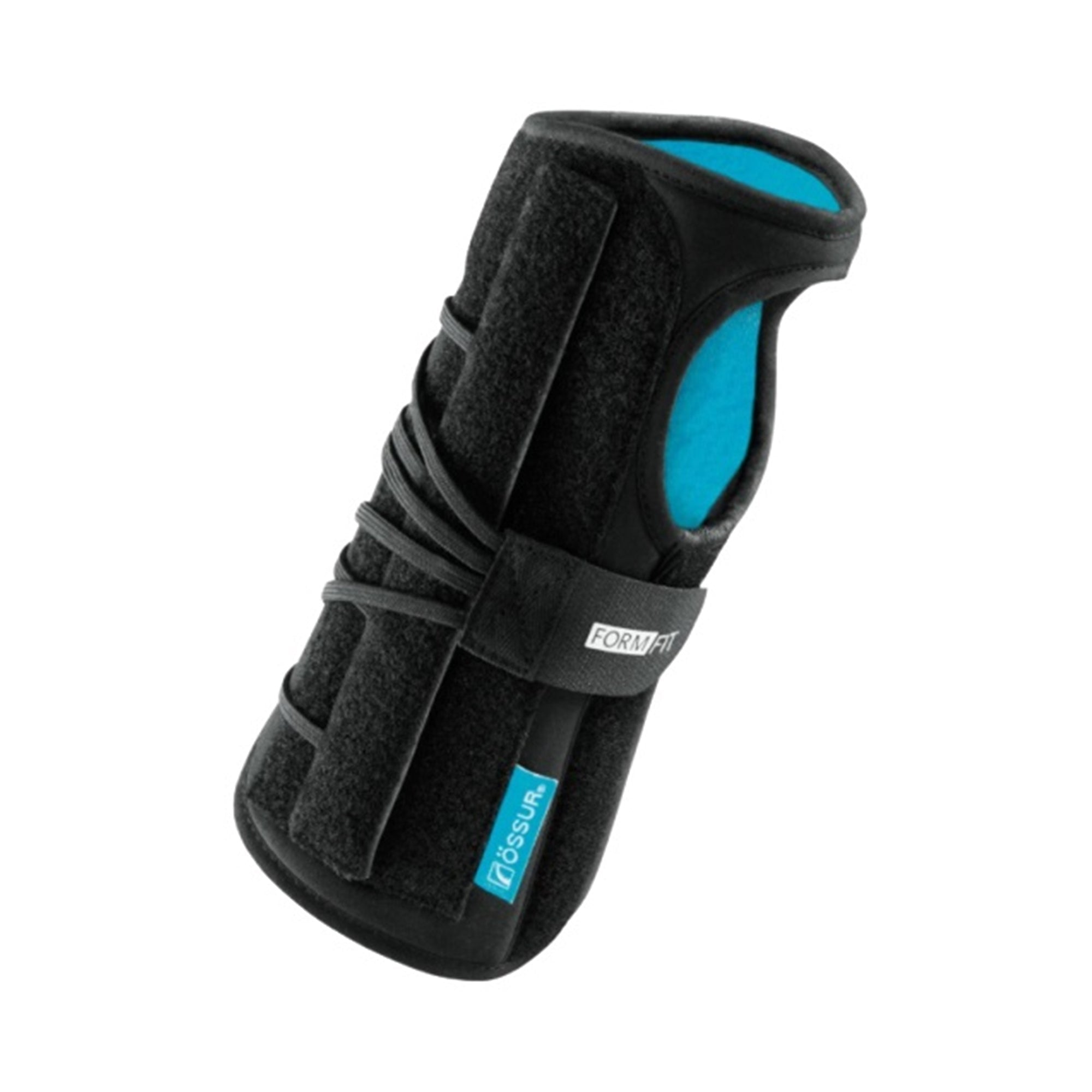 Wrist Brace Ossur Formfit Universal Aluminum / Copper / Cotton / Polyamide / Polyester / Polyurethane Right Hand Black One Size Fits Most 