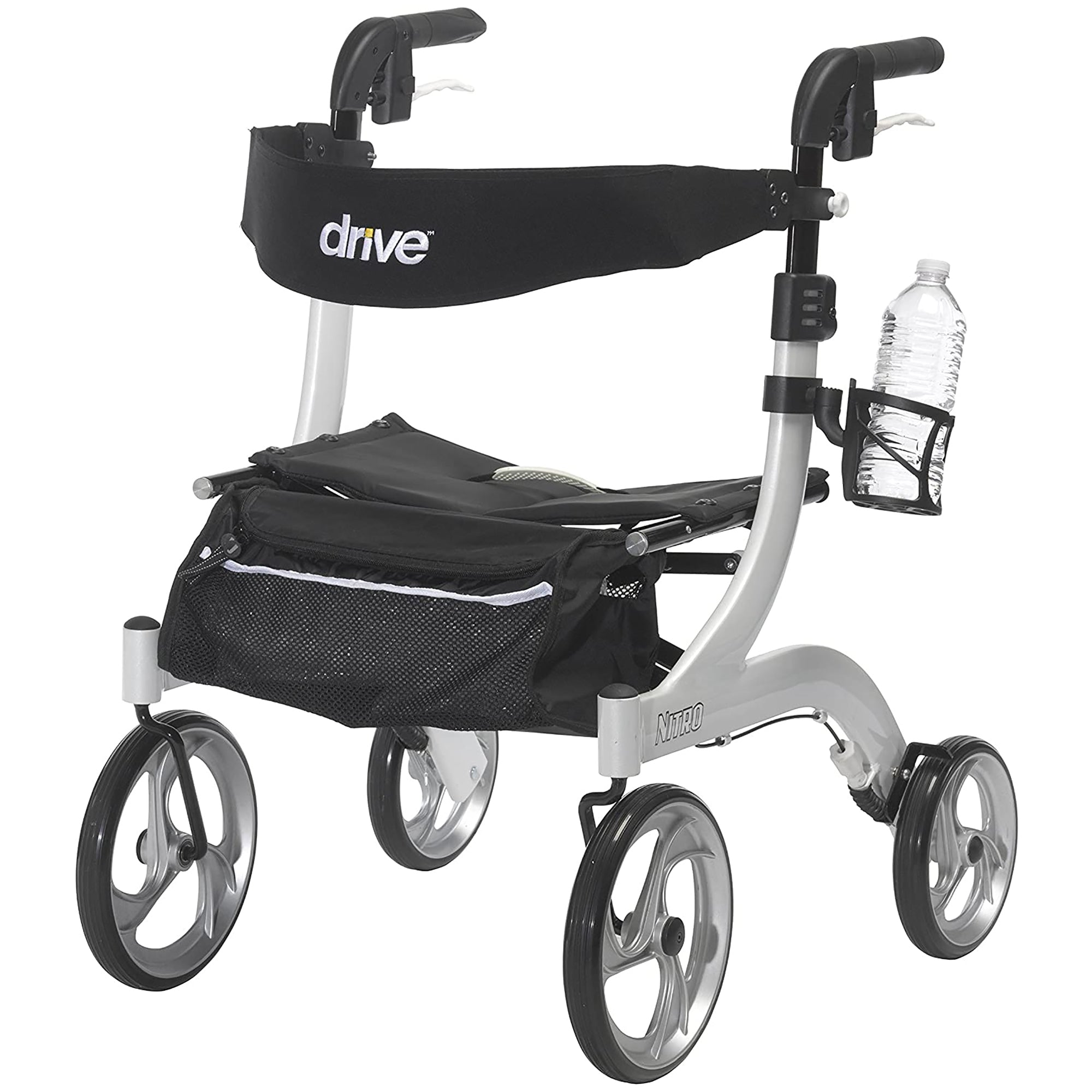 Drive DeVilbiss Healthcare drive Nitro Rollator Cup Holder Attachment, Black, Universal 