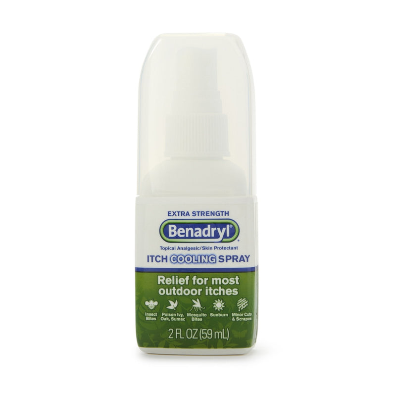 Glaxo Consumer Products Benadryl Diphenhydramine / Zinc Acetate Itch Relief Spray 