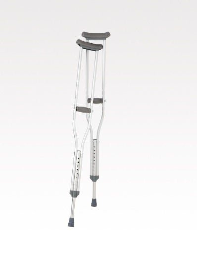 Breg Aluminum Underarm Crutches, 5'10" – 6'6" (Each)