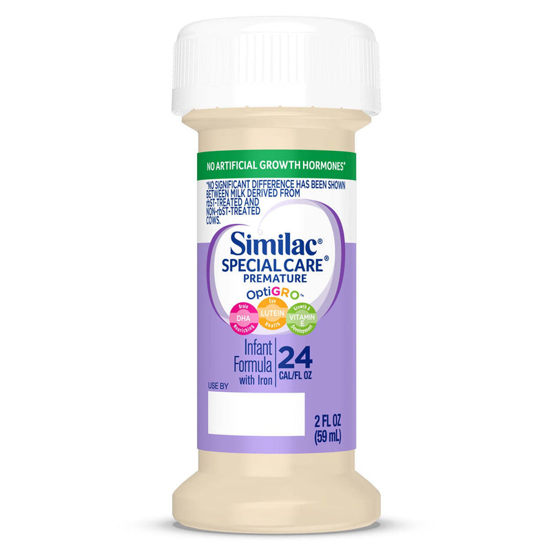 Infant Formula Similac Special Care 24 Unflavored 2 oz. Bottle Liquid (Case of 48)