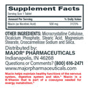 Major Vitamin B-3 Dietary Supplement (Bottle of 100)