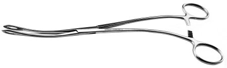 BR Surgical FLETCHER-VAN DORAN Uterine Polyp Forceps, narrow, double curved, 9½" 