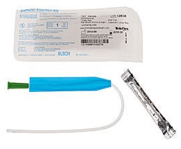 Intermittent Catheter Tray FloCath Quick Closed System / Straight Tip 14 Fr. Without Balloon Hydrophilic Coated Silicone (Case)