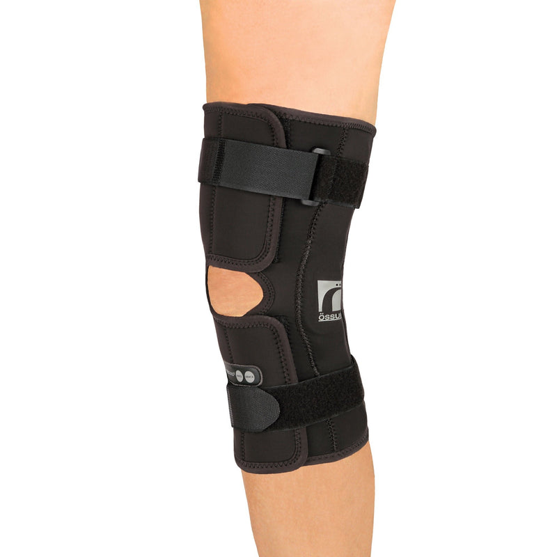 Knee Brace Ossur Rebound 2X-Large D-Ring / Hook and Loop Strap Closure 22-1/2 to 24-3/4 Inch Thigh Circumference Short Length Left or Right Knee 