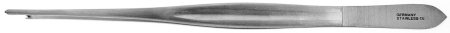 BR Surgical CUSHING Tissue Forceps, straight, 1x2 teeth, 6¾" 