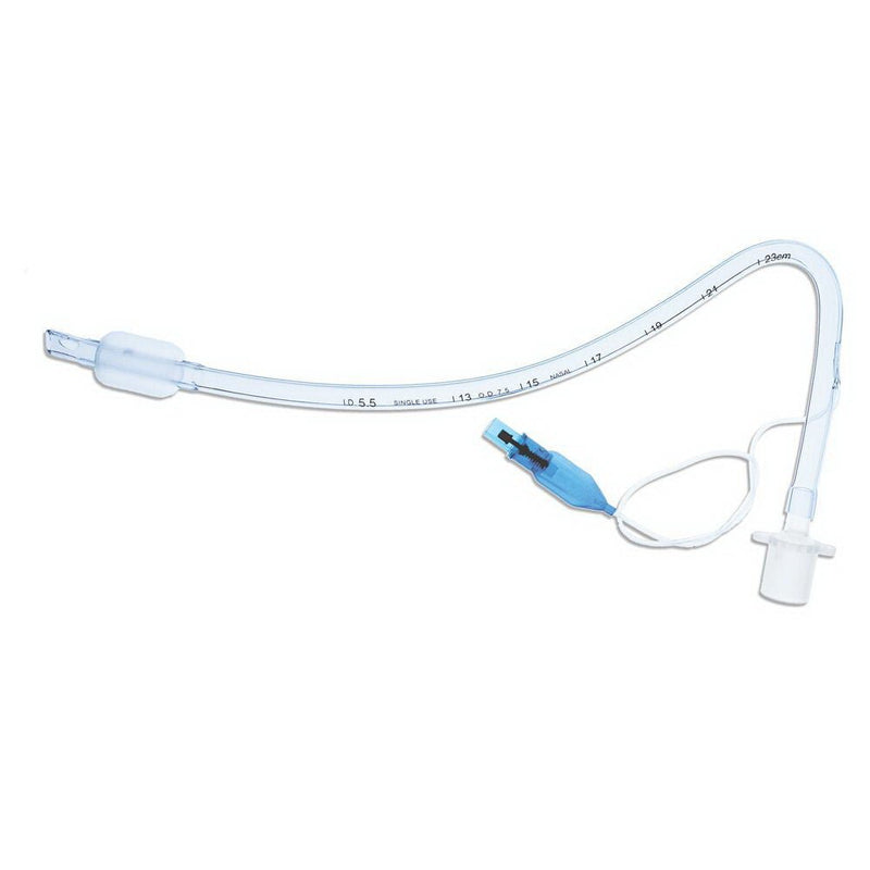 Cuffed Endotracheal Tube SunMed 280 mm Length Curved 6.0 mm ID Adult Murphy Eye 