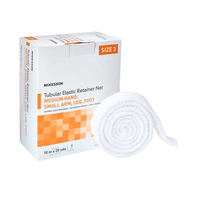 McKesson Tubular Bandage, 10 Inch x 25 Yard, Size 3 (Case of 10)