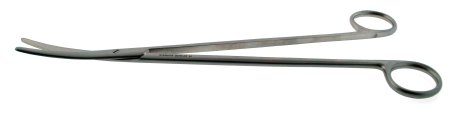 BR Surgical IUD Scissors, curved, blunt/blunt, 9" 