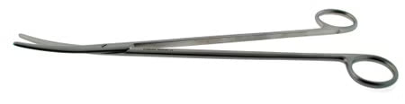 BR Surgical IUD Scissors, curved, blunt/blunt, 9" 