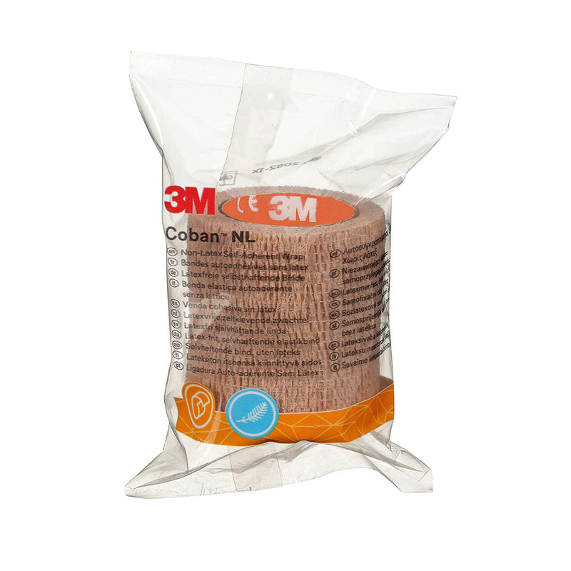 3M Coban NL Non-Latex Self-Adherent Wrap, 2 x 60 Inch (Case of 36)